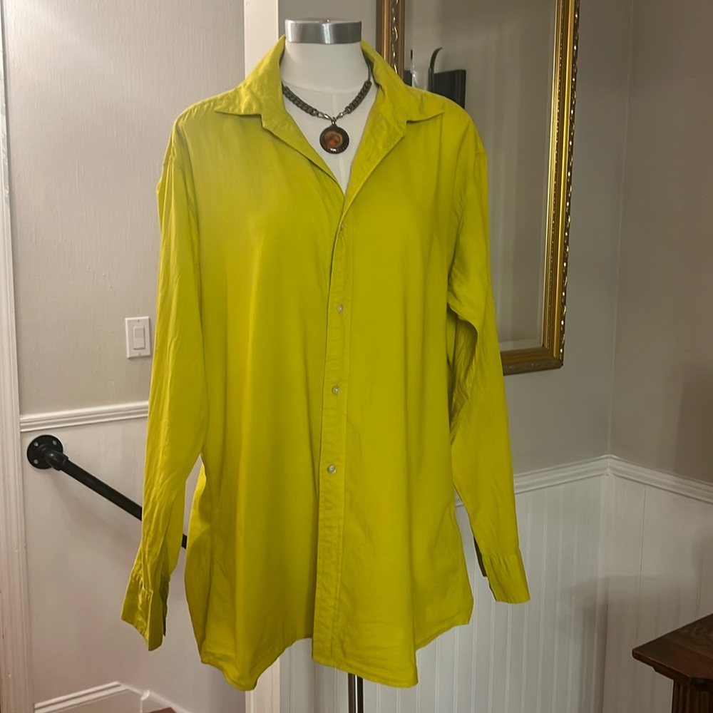 Cali button-down oversized shirt.  Size medium/large